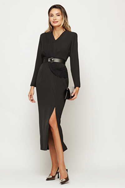 Ejolie Black Fiorelle dress