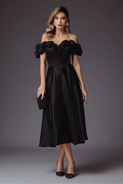 Ejolie Black Priya dress