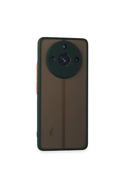 cepmoda Realme "11 Pro" Mat Silicone Phone Case - Frosted Transparent Cover [...