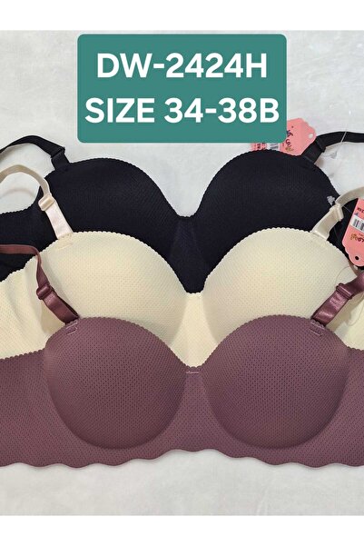 LADY CARE 3-piece padded underwire bra