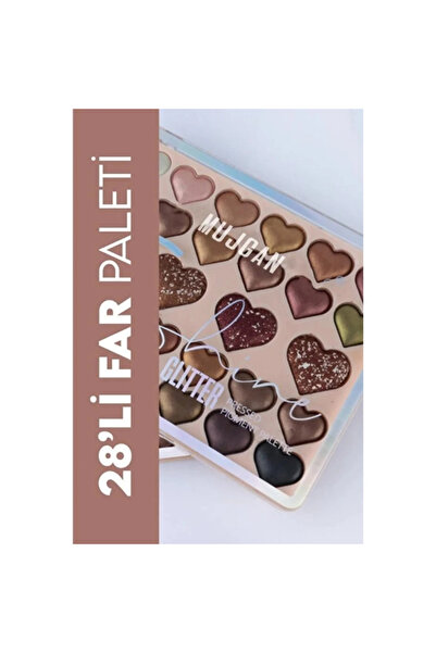 Carlburn # Eyeshadow Palette Intensely Pigmented Dust-Free Heart Eyeshadow 28...