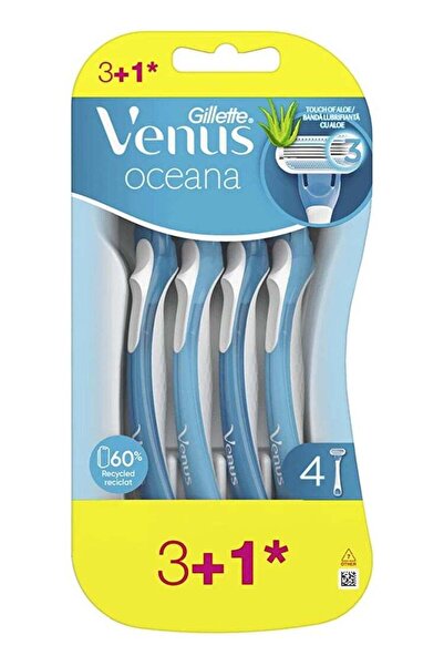 Venüs ماكينة حلاقة فينوس أوشيانا (4 قطع)