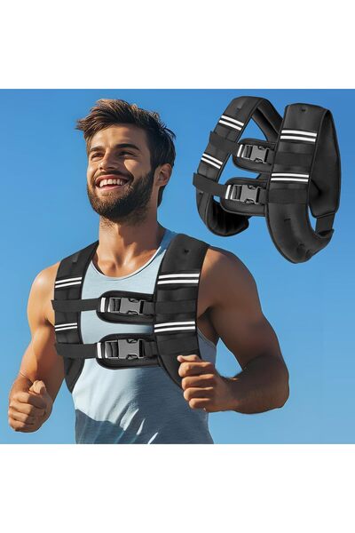 Temporun Kadın, Erkekler Ağırlık Yeleği – Antrenman, Güç Çalışması, Koşu, Fit...