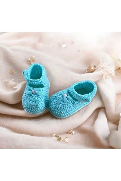 nimetabla 0-3 Months Hand Knitted Baby Booties