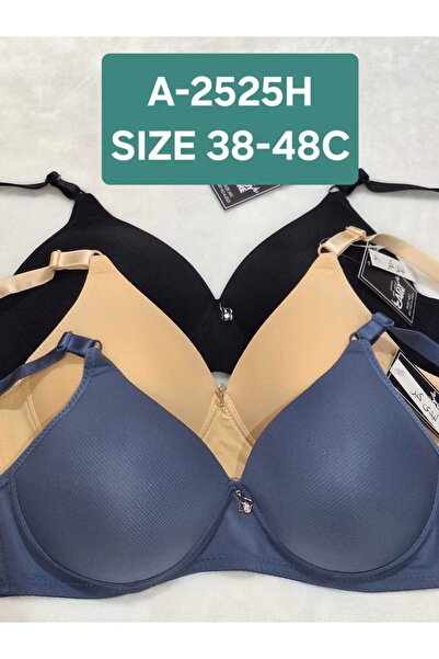 LADY CARE Elegant 3-piece colorful bra set