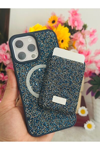 CaseHub (2 في 1) حافظة آيفون 16 برو ماكس متوافقة مع ماج سيف مع حامل بطاقات وم...