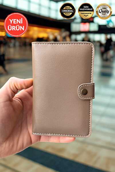 Vardo [ We Write Name ] Esther Design Business Card Holder Wallet & Passport ...