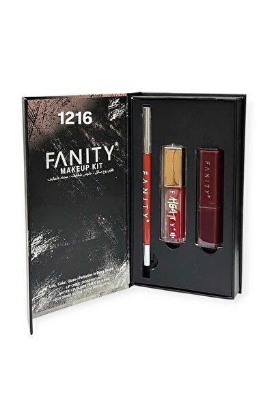 fanity Lipstick, lip gloss, and lip liner