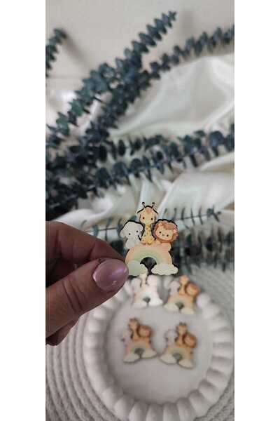 hoby shop SAFARİ FİGÜR - SAFARİ MAGNET SÜSLEMEK İÇİN - SAFARİ (10 ADET)