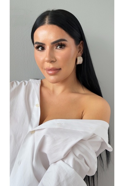 YOYYO Vintage Enamel Earrings - Minimalist Retro Style Design Earrings