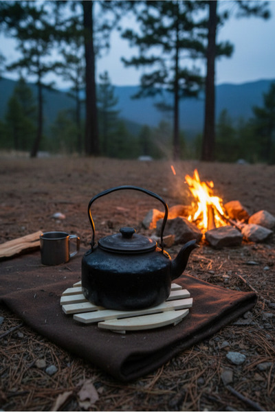 MODA Dekoratif Bambu Yuvarlak Nihale