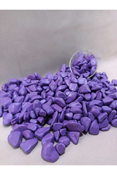 Royall Craft Koyu Mor Akvaryum Taşı 500 gr Dekoratif Balık Akvaryumu Süsleme ...