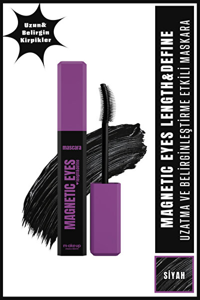 Maru.Derm m.ake up maruderm Yoğun Uzunluk ve Belirginleştirme Etkili Maskara ...