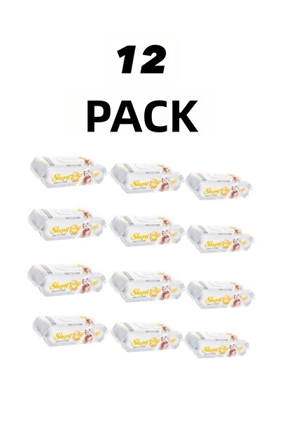 Sleepy Чувствителни мокри кърпички 12x90 cm 12 опаковки 1080 листа