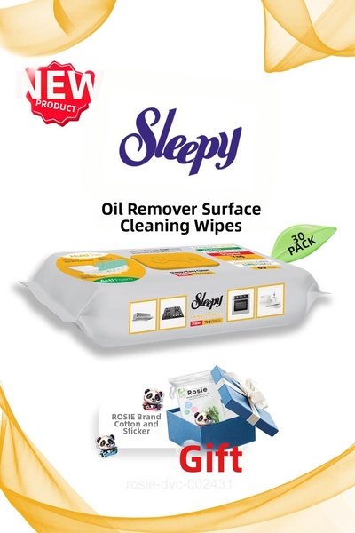 Sleepy مزيل الشحوم سليبي إيزي كلين - 30 قطعة روزي