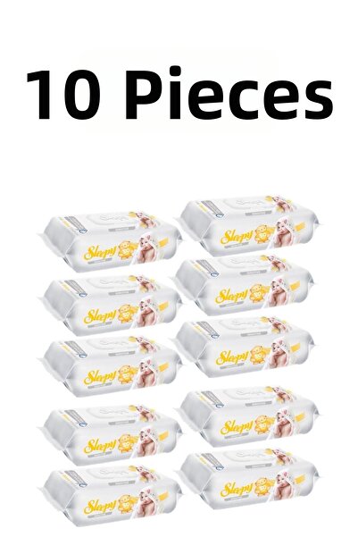 Sleepy مناديل مبللة حساسة 10x90 10 عبوات 900 ورقة