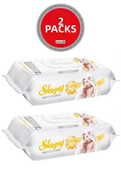 Sleepy مناديل مبللة حساسة - 2 قطعة