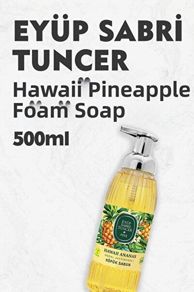 Eyüp Sabri Tuncer Hawaiian Pineapple Natural Olive Oil Foam Soap with Olive O...