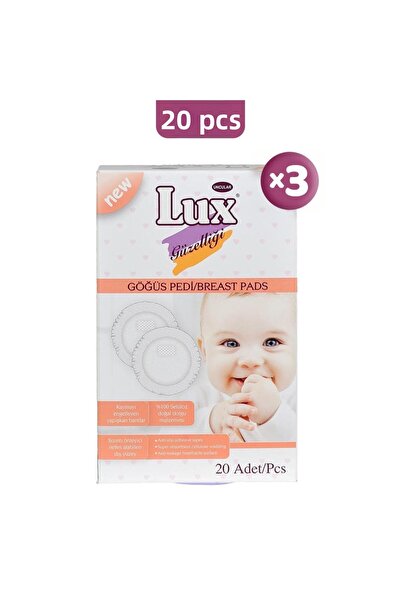 LUX وسادة الصدر 20 قطعة × 3