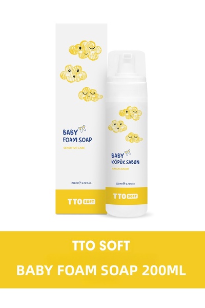 TTO صابون رغوة ناعمة للأطفال 200 مل