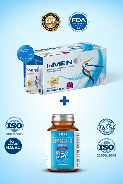 inMen إن مين 30 كيس + أوميجا 3