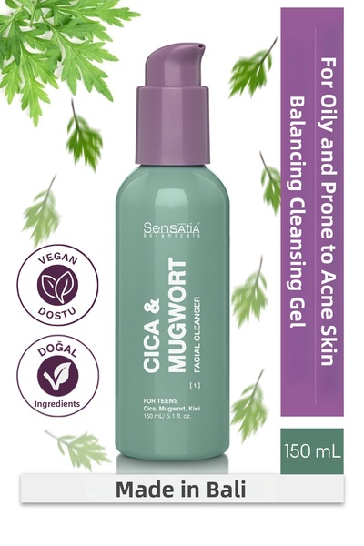 Sensatia Botanicals Natural Facial Cleanser for Oily and Acne-Prone Young Ski...