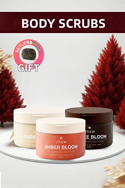 Uraw Bloom Body Care Collection - Body Peeling Set