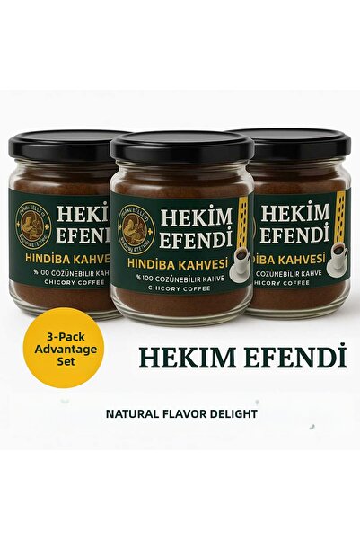 HEKİM EFENDİ قهوة الهندباء - (120 استخدام) 300 جرام صافي