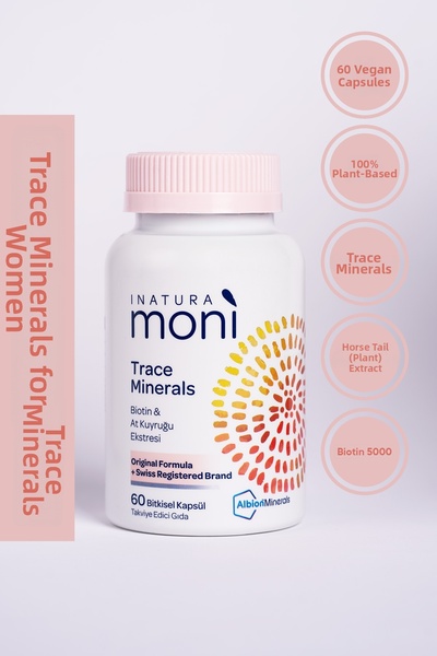 Inatura معادن التتبع: البيوتين 5000، الكروم، الزنك، السيلينيوم، ذيل الحصان، 6...