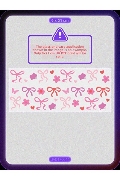 DYENOTE طباعة نقل حراري على الأكواب بتقنية UV DTF - شريط - ملصق مقاوم للماء (...
