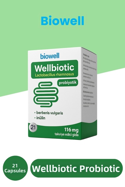 Biowell ويلبيوتيك بروبيوتيك 21 كبسولة