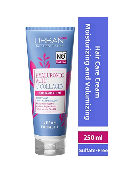Urban Care Cremă de îngrijire a părului uscat cu acid hialuronic și colagen -...