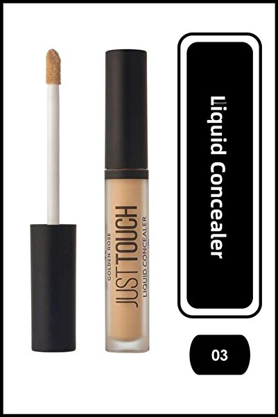 Golden Rose Just Touch Liquid Concealer 03 Vitamin E, Niacinamide, Liquid Con...