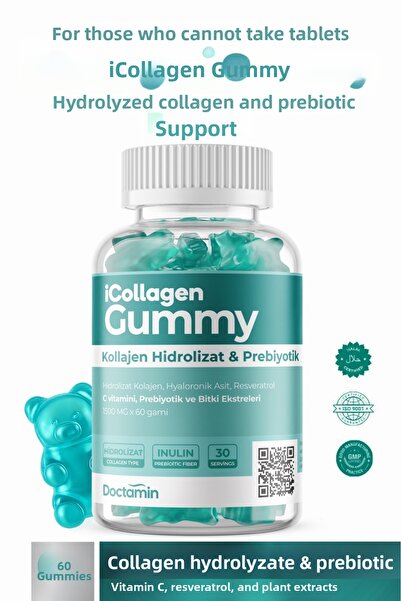 5 Type Collagen and Prebiotic Gummies