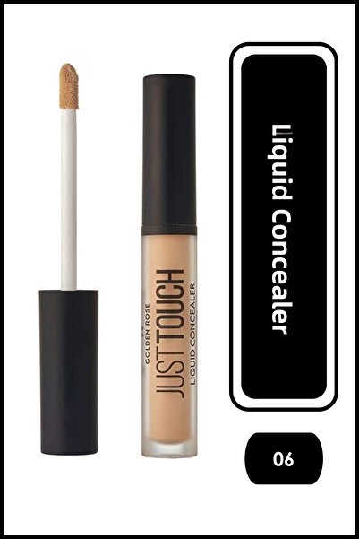 Golden Rose خافي عيوب سائل جاست تاتش 06 فيتامين E، نياسيناميد، خافي عيوب سائل...