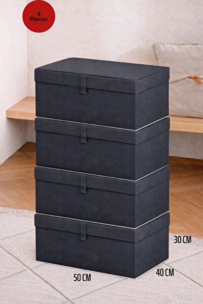 ALAS 4 Τεμάχια Κουτί Ρούχων Πολλαπλών Χρήσεων Μεγέθους Maxi για Κάτω από το Κ...