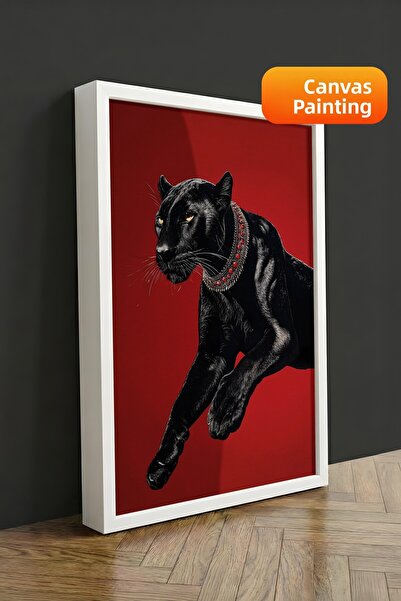 Postifull Pictură murală, Tablou pe pânză cu ramă albă de lux, Seria Ritual, ...