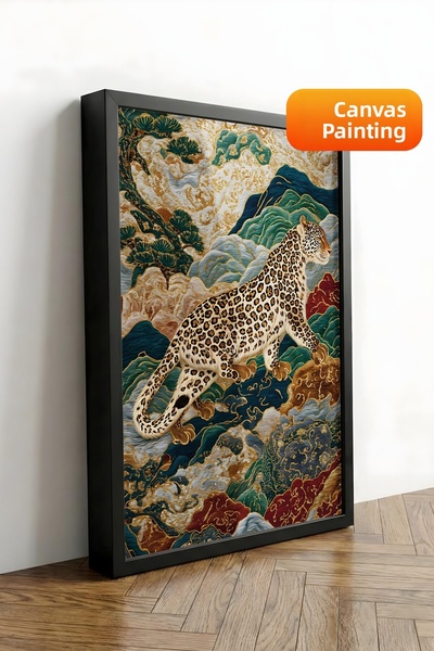 Postifull Стена изкуство, луксозна черна рамка платно изкуство, ритуал серия,...