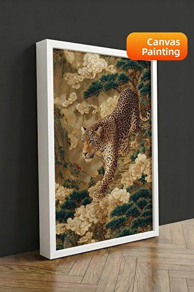 Postifull Pictură de perete, Tablou pe pânză cu ramă albă de lux, Seria Ritua...