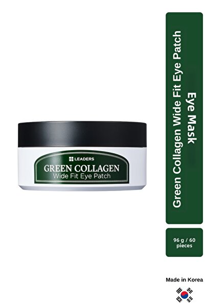 Leaders Green Collagen Wide Fit Eye Patch Under-Eye Mask