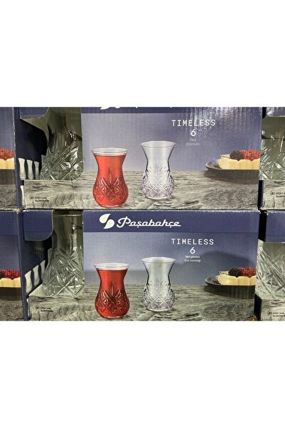 Paşabahçe Timeless 6-Piece Tea Cup Set