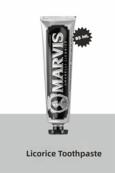 Marvis معجون أسنان أماريلي بالعرق السوس والحلويات 85 مل