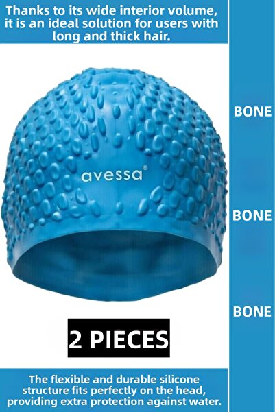 Wintoup #Bone Гъвкави меки силиконови тапи за уши за плуване в басейн или мор...