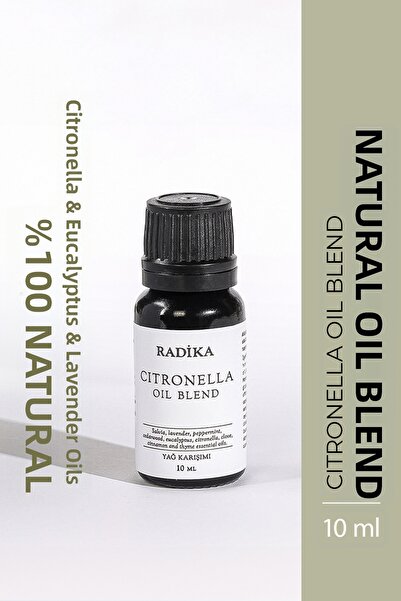 Radika Aromaterapi مزيج الزيوت الواقية الطبيعية / سلسلة السترونيلا / للناشر و...