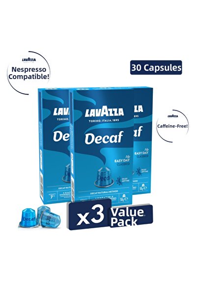 LavAzza Decaf 30-Pack Advantageous Package |   Nespresso Compatible Capsule C...
