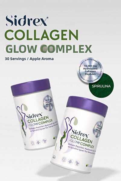 SIDREX Collagen Glow Complex |   Type I–Ii–Iii Collagen, Special Formula Deve...