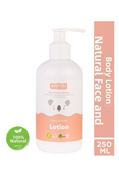 BABYTON لوشن طبيعي للوجه والجسم للأطفال والرضع 250 مل