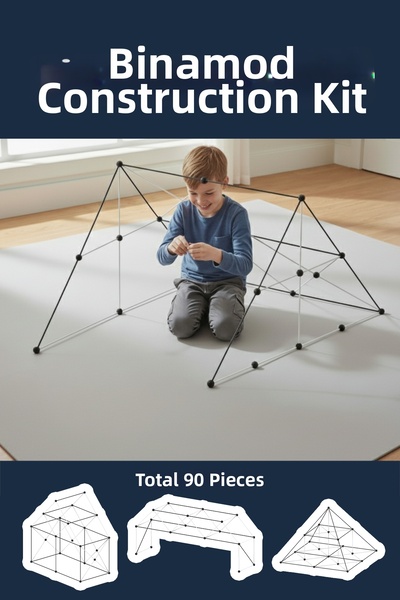 binamod مجموعة أدوات البناء، مجموعة ألعاب بناء تعزز الإبداع