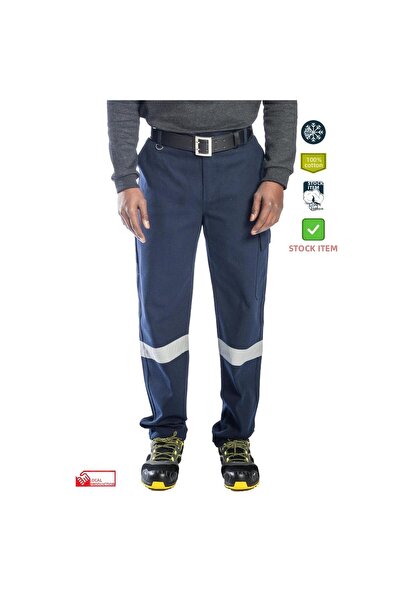 Frekans İş Güvenliği İş Kıyafetleri Safesawa Oscar Winter 7/7 Navy Blue Pants...