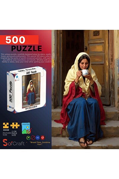 Soi Craft 500 Piece Puzzle Coffee Scented Memories